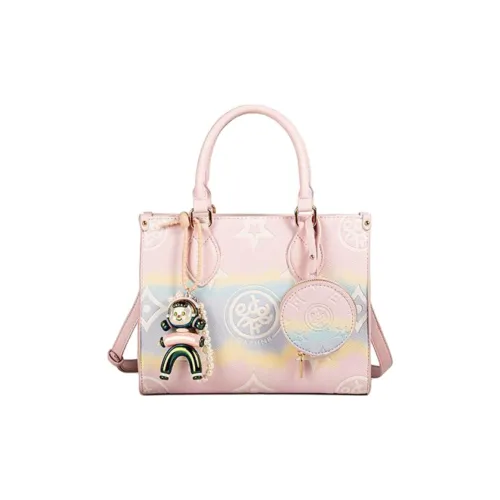 DAPHNE ПУ (полиуретан) Сумка-тоут Сумка для покупок Сумка среднего размера Женская Розовая