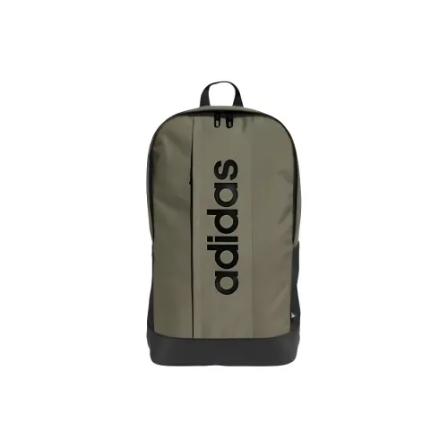 Adidas Переработанный полиэстер рюкзак большой унисекс слойный оливково-зеленый