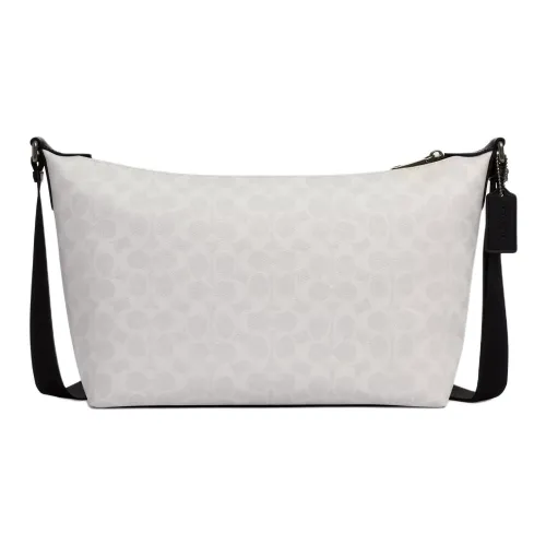 COACH Коровья кожа Сумка через плечо Большая Мужская Белая