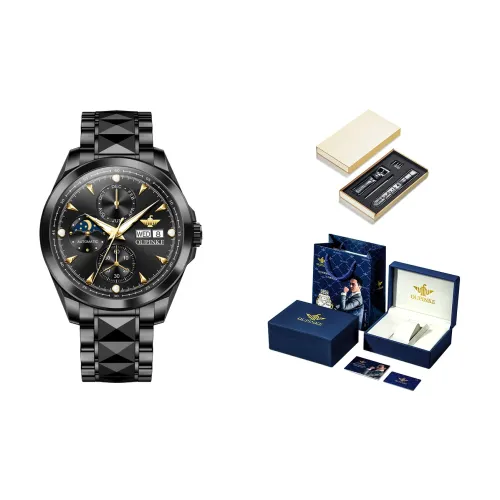 Oupinke Механические Мужские Часы 42 мм Белые