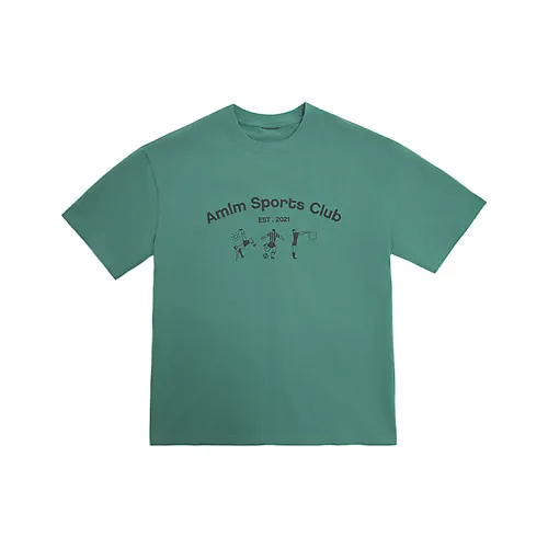 AMLM Зеленая Унисекс Футболка
