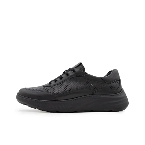 Satchi Мужские повседневные туфли Low Top Черные Мужские