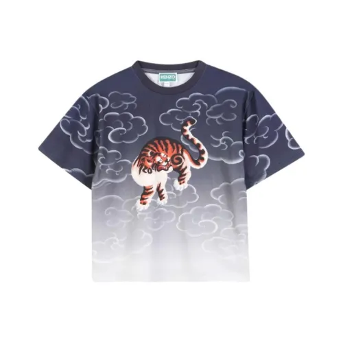 KENZO Синие Детские Рубашки