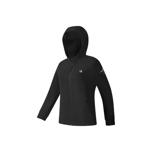 FILA Фитнес Куртки и Пальто Женские Черные