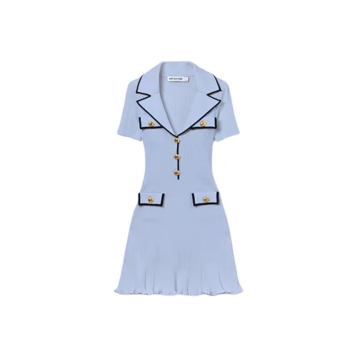 Self Портрет Короткий рукав Платье Женское