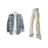 Washed Blue + Yellow Mud Pants  
Вымытые Синий + Желтый Грязь Брюки