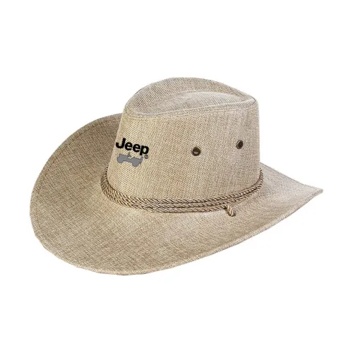 JEEP Полиэстер Комфортный и Дышащий Western Cowboy Шляпа Солома Ведро Унисекс