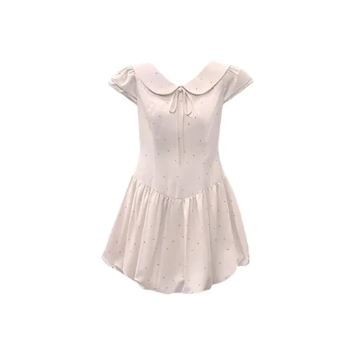 AFGGD Короткий рукав Платье Женское