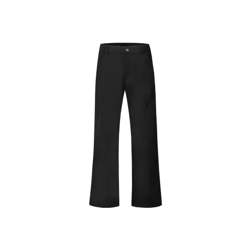 OXRL Черные унисекс костюмные брюки