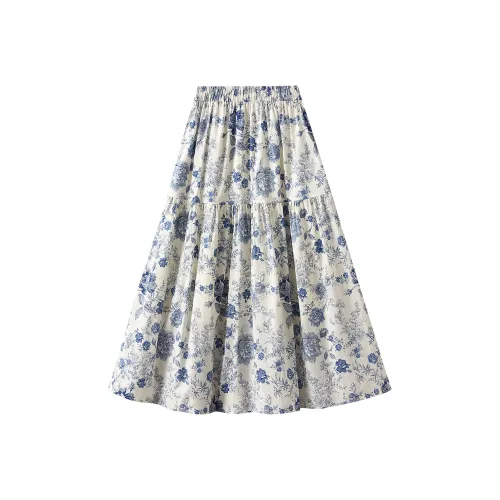 Benhou Повседневный Длинный Юбка Женские