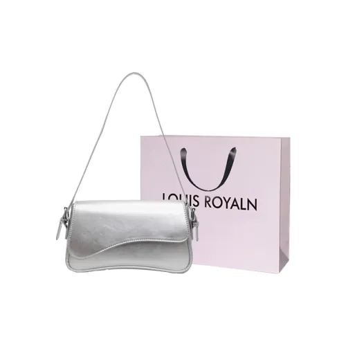 LOUIS ROYALN ПУ (полиуретан) Подмышечный Сумка через плечо Женская Белая Серебряная Черная Хаки Темно-коричневая Кофейная