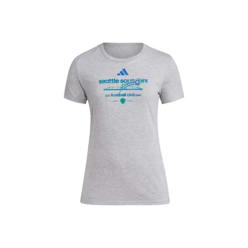 Adidas T-Shirt Женская Средняя Серая