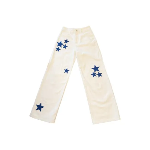 SKYA Белые Женские Джинсы