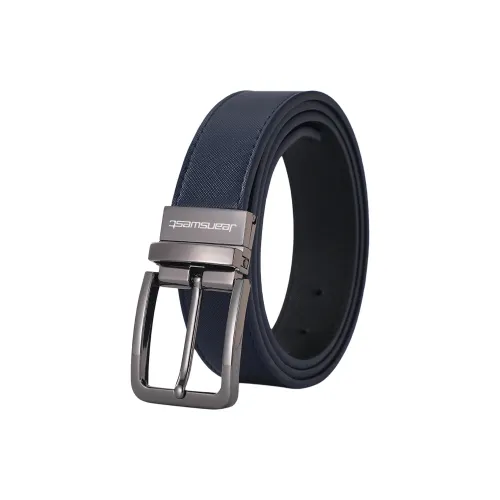 JEANSWEST Ремни из спилок коровьей кожи Мужской 3,5CM