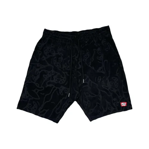 ICECREAM Повседневные шорты Мужские Черные