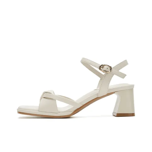 AOKANG One Ремешок Сандалии Женские Бежевые