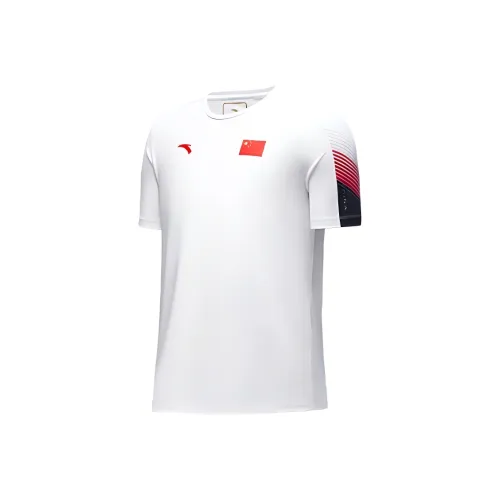 ANTA Sports Life Collection Белая Мужская Футболка