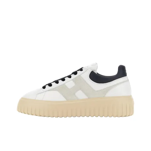 HOGAN H Stripes Низкий Топ Повседневная Обувь Мужская Белая