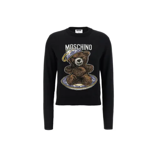 MOSCHINO Черные Женские Свитеры