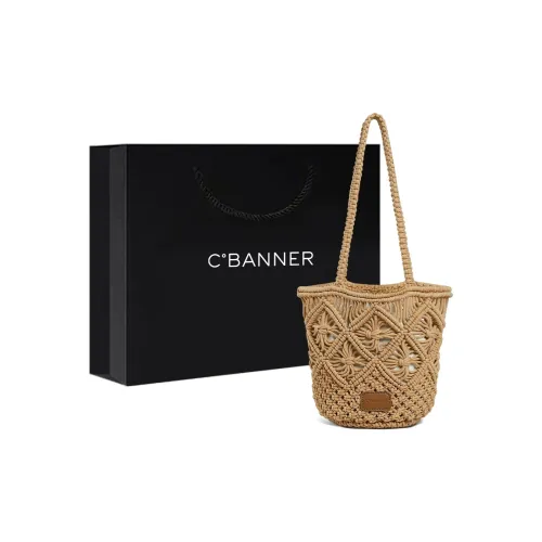 C°BANNER Ткань Сумка через плечо Стандартная Женская Экрю Хаки