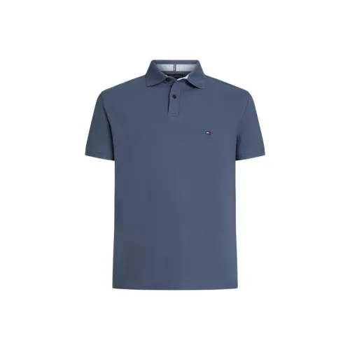 Tommy Hilfiger Haze Синий Мужская Поло