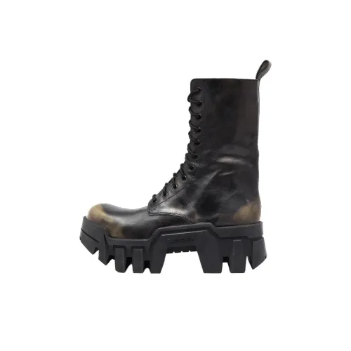 Balenciaga Bulldoze Короткий Мартин Ботин Мужской Черный
