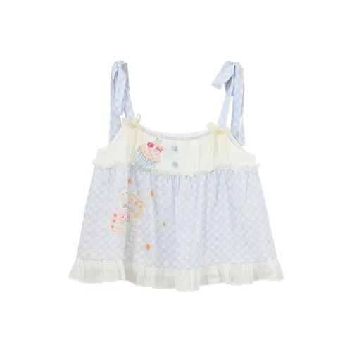 Snbl Синие Женские Камисоли