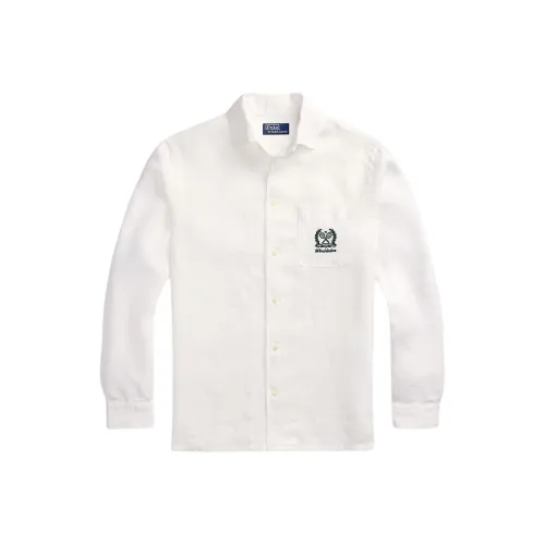 Polo Ralph Lauren SS25 Рубашка Унисекс Белый
