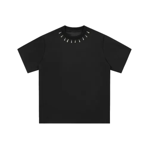 Songlan Черный Унисекс T-рубашки