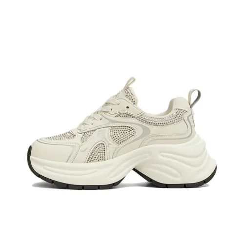 TATA Дышащие Низкие Топ Кроссовки с Толстой Подошвой Женские