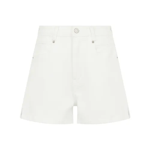 MEIYANG Белые Женские Джинсовые Шорты