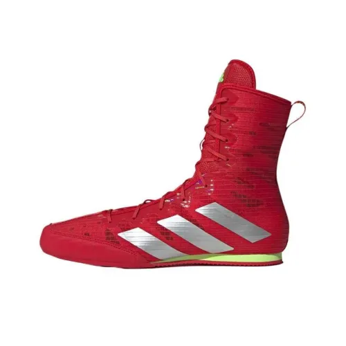 Adidas Box Hog 4 High Топ Кроссовки для тренировок Унисекс Красный