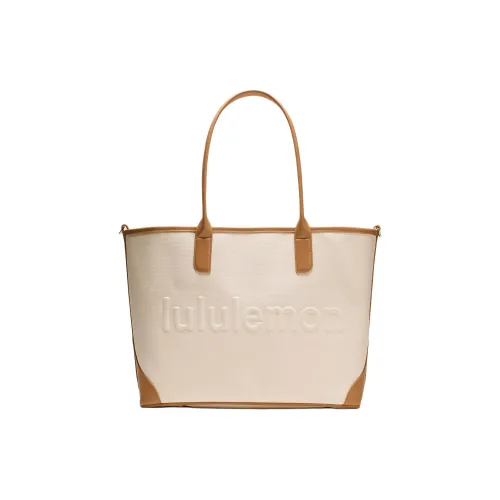 lululemon Хлопок Сумка через плечо Женская Экрю