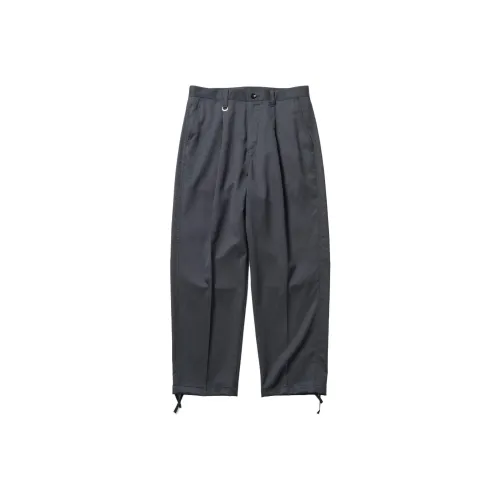 SOPHNET. Мужские брюки костюма угольно-серого цвета