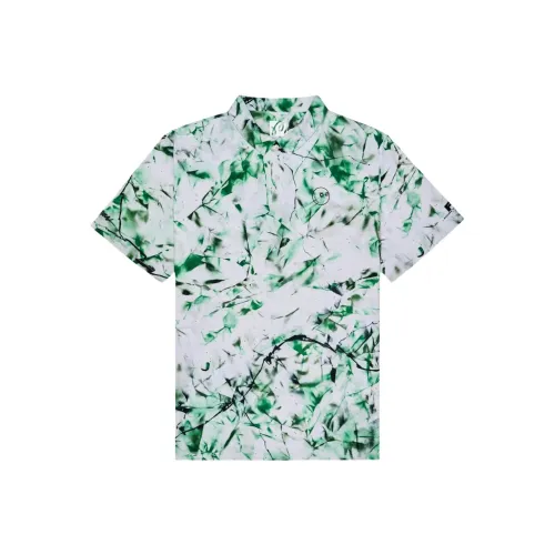 Malbon Golf x Futura Laboratories Поло Мужское Многоцветное