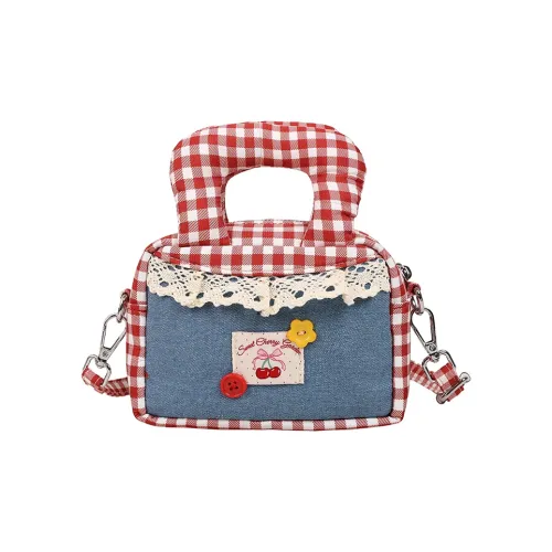 Meow in the grass Холст Сумка Женская Клетка