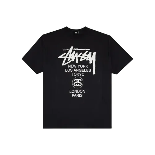 Stussy Уголь Мужская T-Рубашка