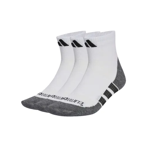 Adidas Climacool 3 шт Белый Унисекс MID Носки до икры