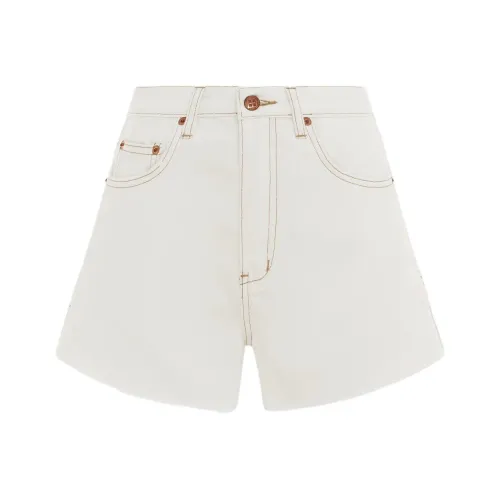 Ksubi Джинсовые шорты Женские Белые