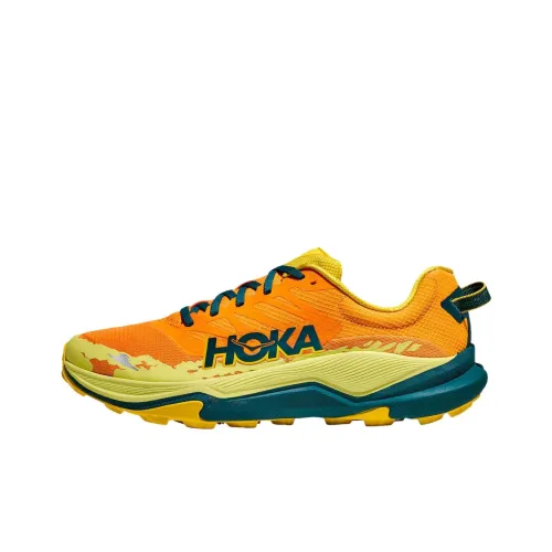 HOKA ONE ONE Torrent 4 Устойчивые к истиранию Низкие Кроссовки для бега Мужские Оранжевые