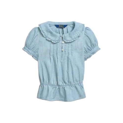 Polo Ralph Lauren Повседневная рубашка Индиго для детей в возрасте 3-7 лет