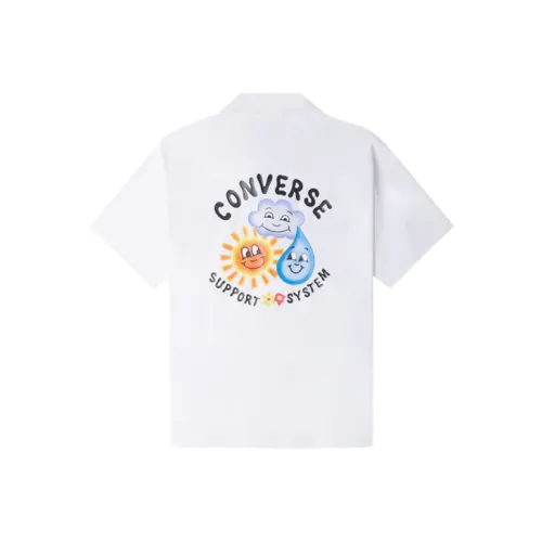 Конверс Skate Woven Рубашка Мужская Белая