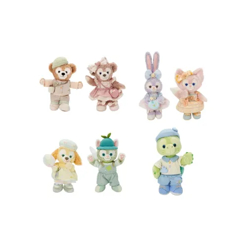 Disney x DISNEYLAND ShellieMay CookieAnn StellaLou Duffy and Friends Natural Color Collection Куклы Плюшевая кукла