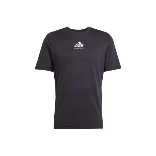 adidas Clothing Мужская черная футболка