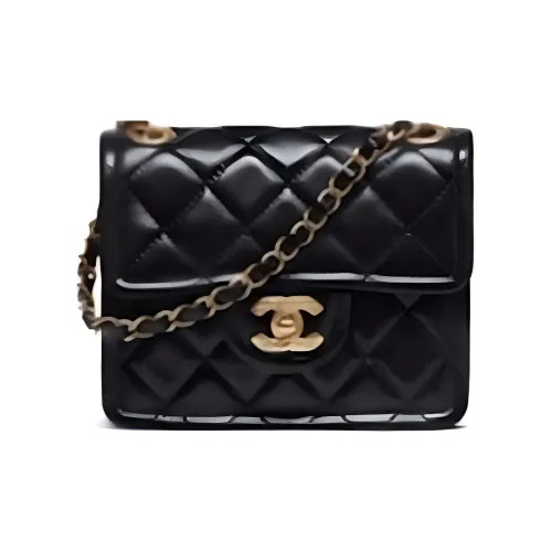 CHANEL Кожа Сумка через плечо Мини Женская Черная