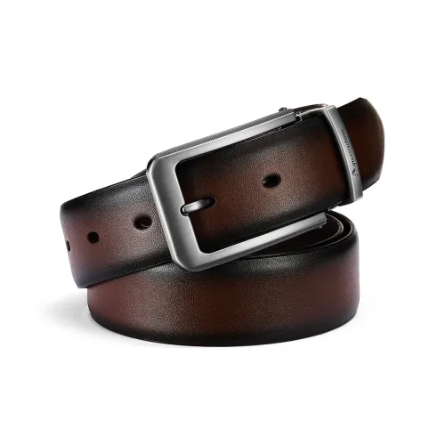 AQUASCUTUM Ремни из натуральной коровьей кожи мужской 3,4CM