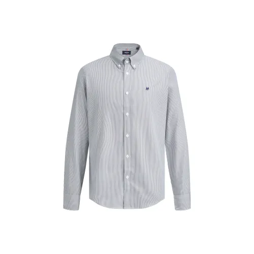 HECHTER Королевский Синий Мужские Рубашки