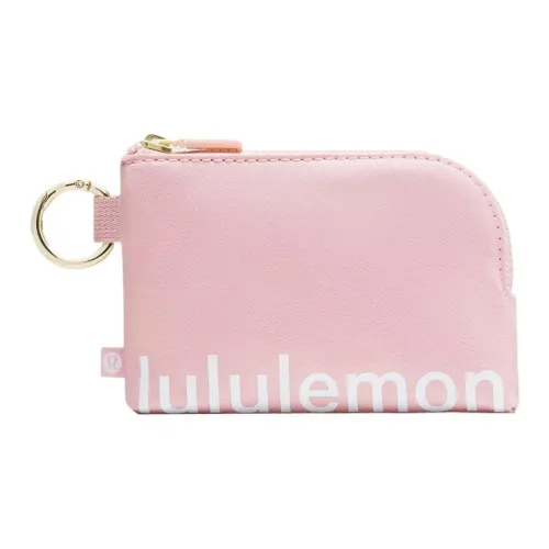 lululemon Полиэстер Картхолдер Женский Пыльно-розовый и Белый