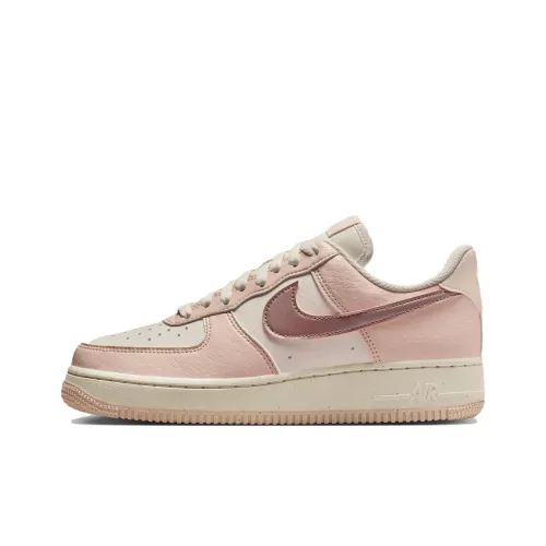 Nike Air FORCE 1 Устойчивые к истиранию Низкие Кроссовки для скейтбординга Унисекс Розовые