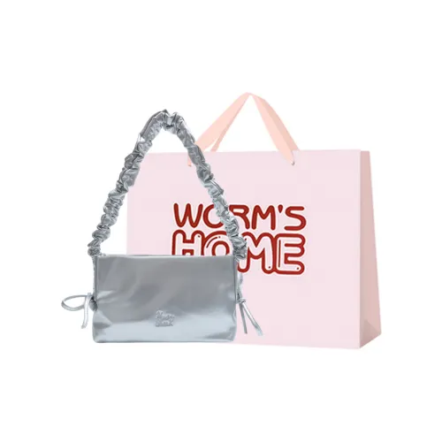 Worm's Home ПУ (полиуретан) Подмышечная Сумка на плечо Женская Многоцветная